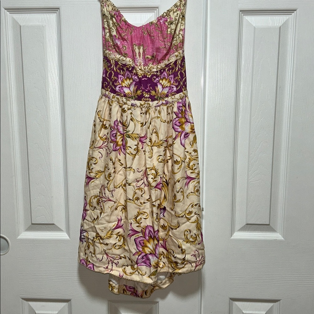 💗NWT Agua Bendita Logan Merzin Floral Mini Dress - Size Medium - Picture 5 of 12